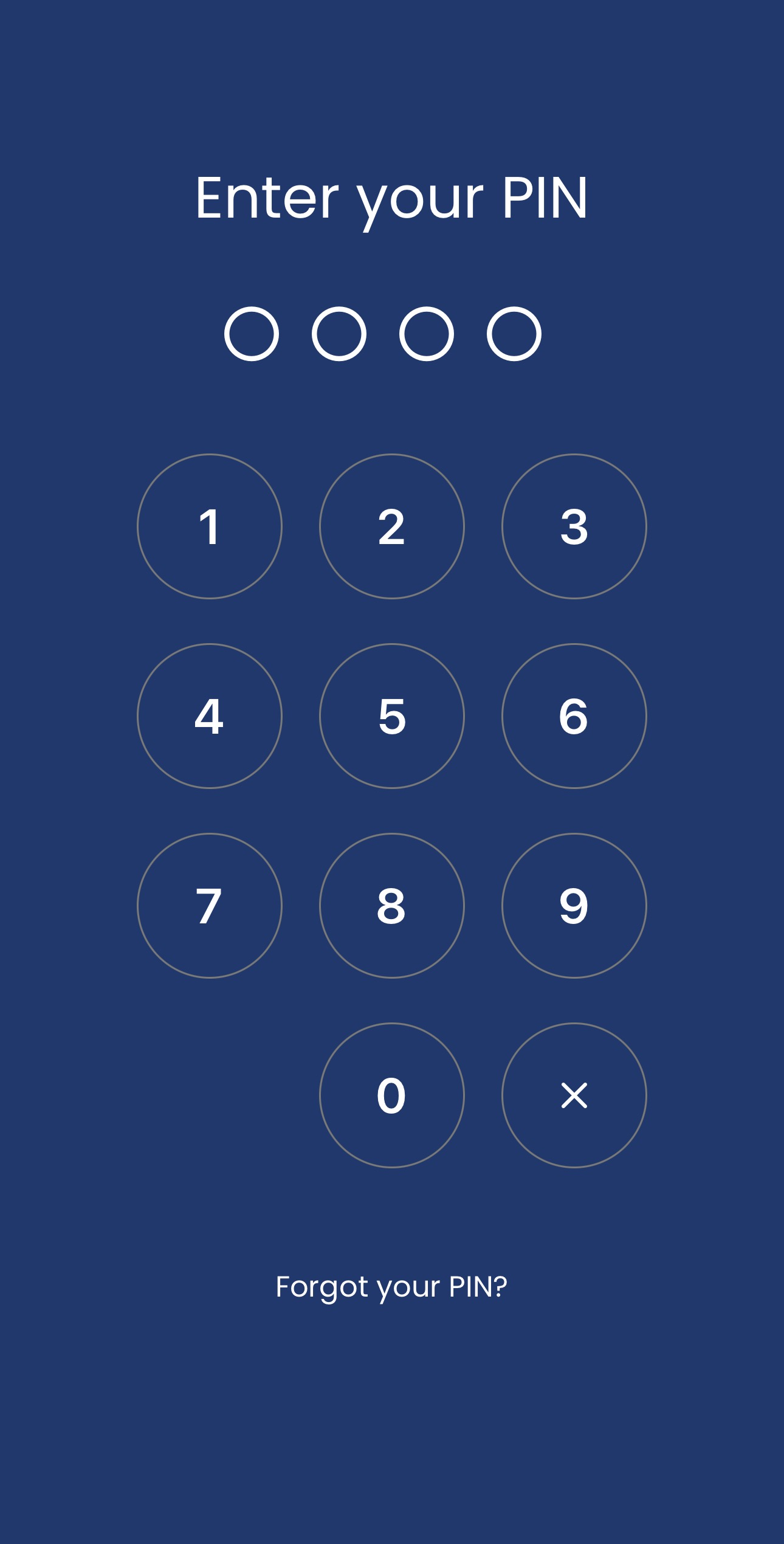 Forgot or Reset 4-Digit PIN – LA Wallet
